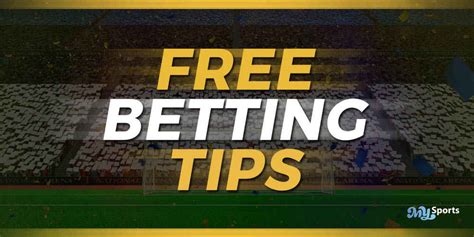 Free betting tips .